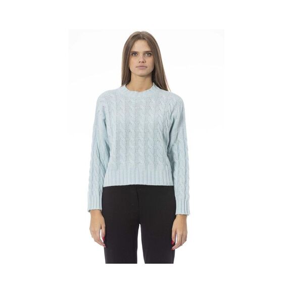 Baldinini Trend White Wool Women Sweater main image 0